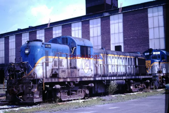 Original 1978 D&H Delaware & Hudson RS3 Locomotive Colonie Slide #3535