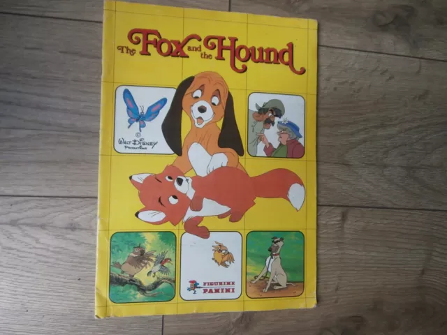 Panini Disney The Fox and the Hound Sticker Album 100% Complete