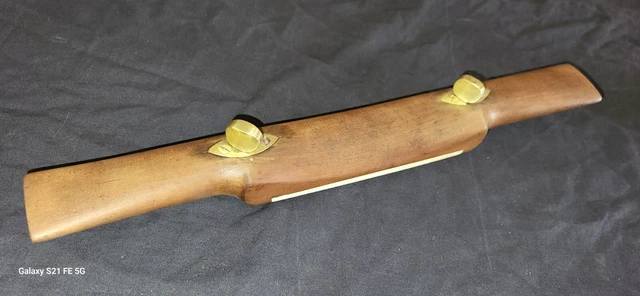 Outil Ancien à Déterminer - Tête Avec 2 Roulettes - Longueur 114 Cm - En Métal
