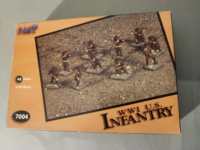 Soldats Airfix 1/72 Union Infantry - Lot En Grappe + 50 Pièces En Vrac - Occasion