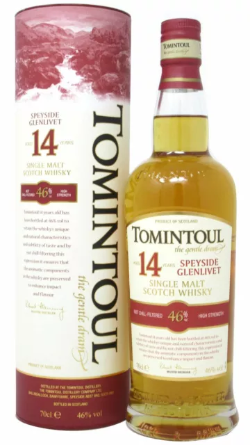 Tomintoul - Single Malt Scotch 14 year old Whisky 70cl