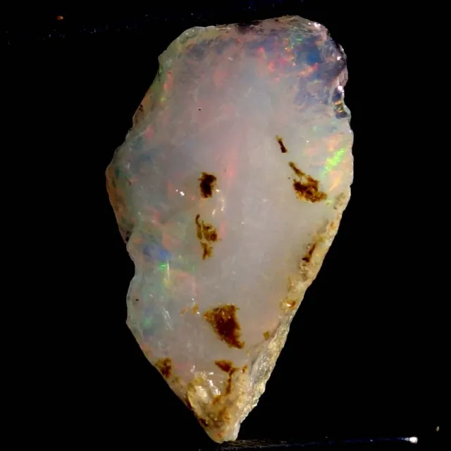 12.20 Cts Huge 100% Natural Ethiopian Welo Fire Opal 15x26x11 Rough Loose Gems