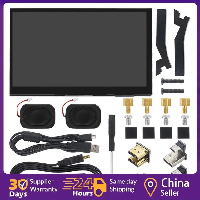 KIT MODULO MONITOR display touch screen IPS 7 pollici per Raspberry Pi ...