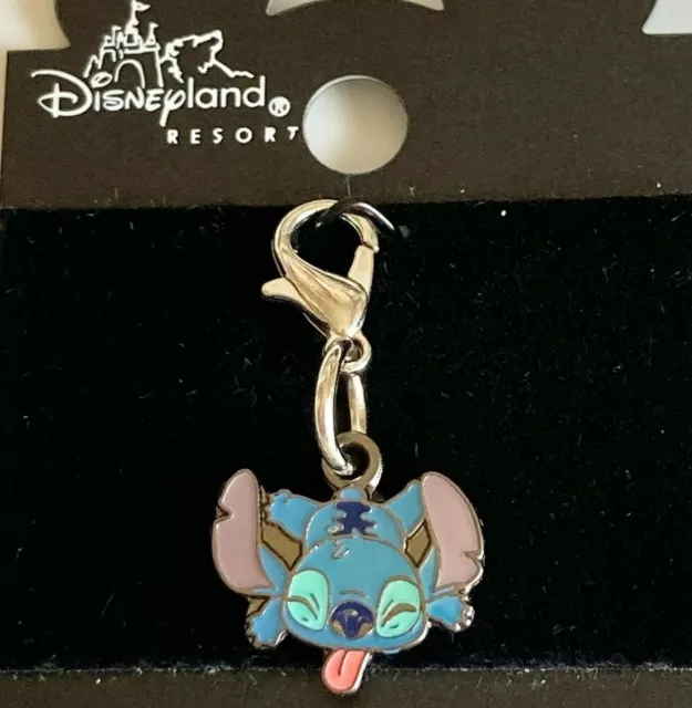 VINTAGE DISNEY LILO & Stitch Alien Charm Purse Tag Zipper Pull Bracelet