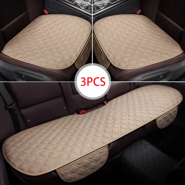 Universal Full Set Front Rear Car Seat Cover Cushion Protector Non-Slip