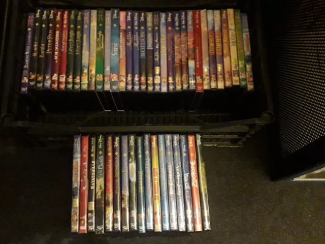 @@ 4 DVD Walt Disney Au Choix  losange numéroté @@