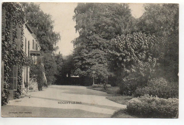 NOGENT EN BASSIGNY Haute Marne CPA 52 view of a nice property