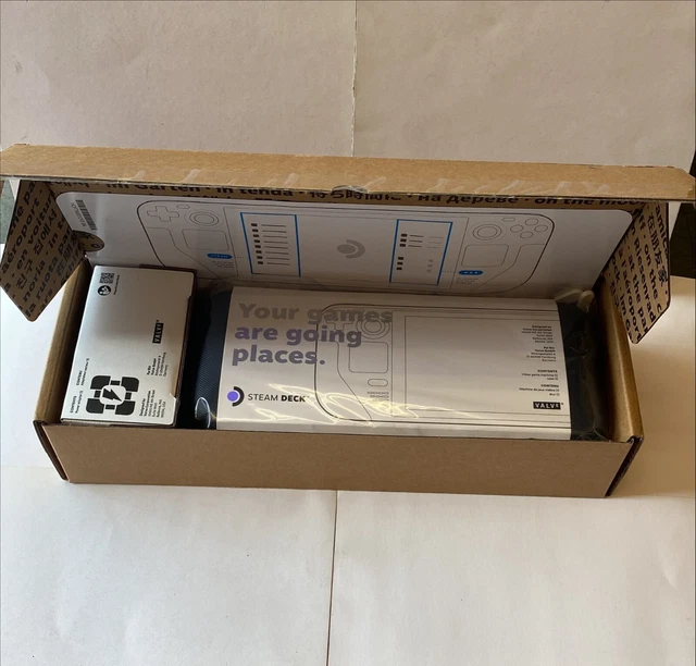 Stema Bran VALVE STEAM DECK 512GB Handheld Console - Black Brand New Sealed £442. ...