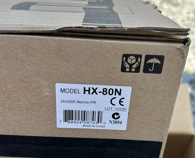 Optex BX-80N High Performance Outdoor Boundary Detection BX Series BoundryGard