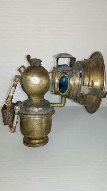 2 ANCIENNES LAMPES ACETYLENE CARBURE MARQUE LUXOR VELO MOTO VHC Pour Pieces D Imgx2000 4859