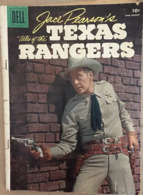 Jack Pearson’s TALES OF THE TEXAS RANGERS 12 (Dell, 1956)