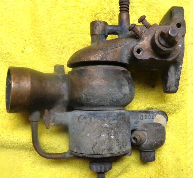 Solid Brass IH Tractor Carburetor For Parts or Repair, Think It Is A Model R?? 18
