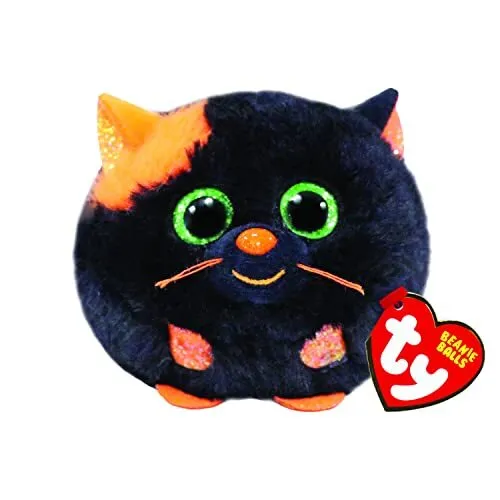 Ty UK Ltd Salem Cat Beanie Ball Halloween 2022 Beanie Baby Soft Plush