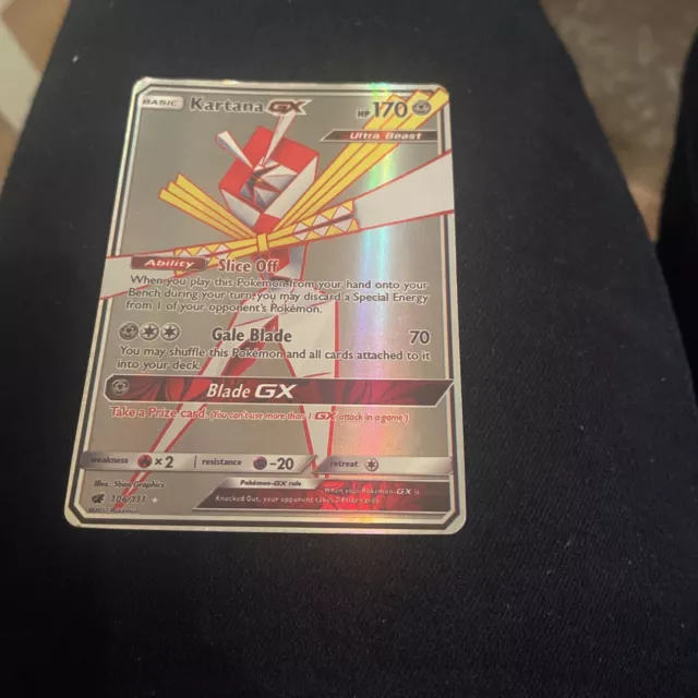 Kartana GX 70/111 - Holo Ultra Rare - 2017 S&M Crimson Invasion