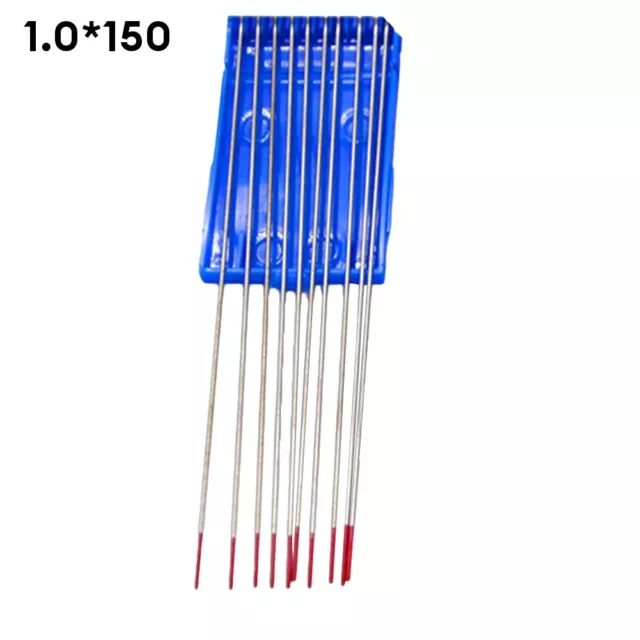 Red Lanthanum Tungsten Electrode 1 6mm for Copper Alloy Welding Pack of 10 2