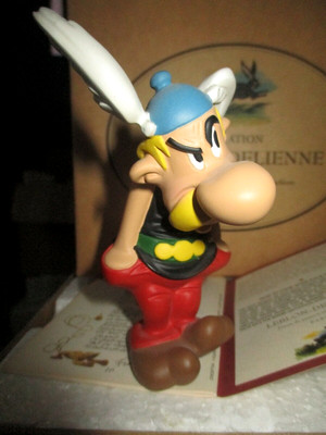 Sculpture Astérix En Colère Par Leblon Delienne, 1996, Boîte Et Certificat Inclus