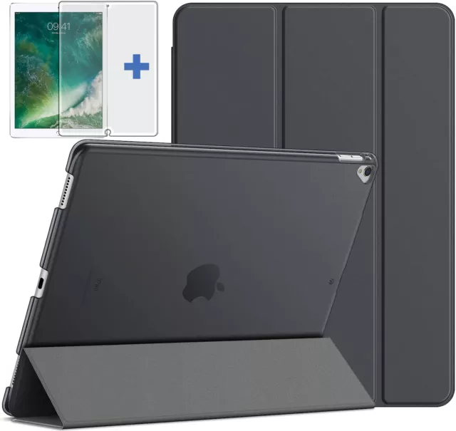 Funda protectora + lámina iPad Pro 12.9 (2.o en 2017 / 1.o en 2015) soporte Smart Cover-3