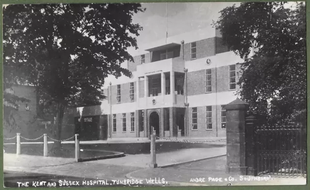 Kent & Sussex Hospital, Tunbridge Wells. Excellent RP by A. Page & Co, Southboro