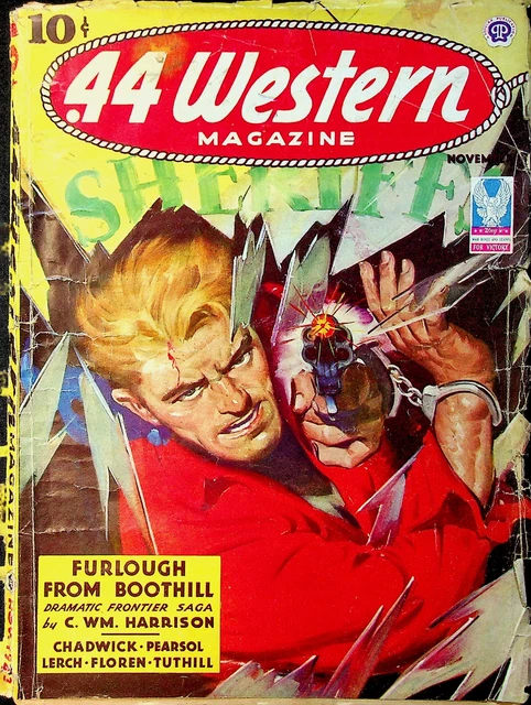 44 Western Magazine Pulp Nov 1943 Vol. 10 #2 GD/VG 3.0