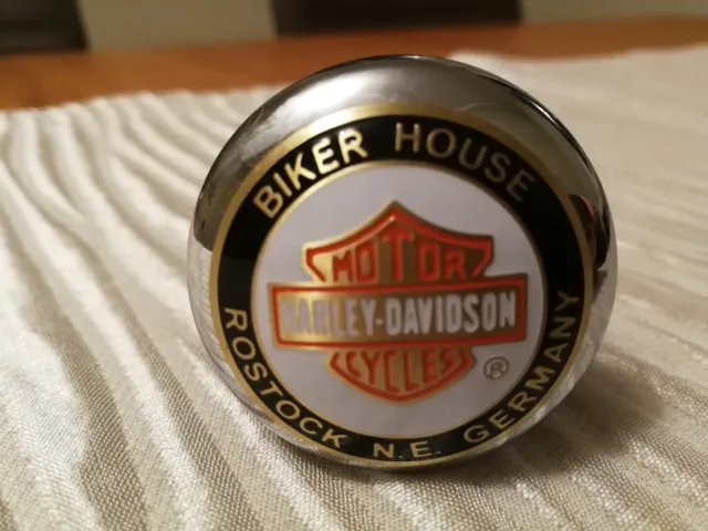 Harley Davidson - Öltankdenkel mit Ölmessstab