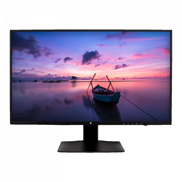 V7 L238E-2K 60cm (24") IPS TFT Monitor  VGA DVI DP HDMI  Lautspr. 2