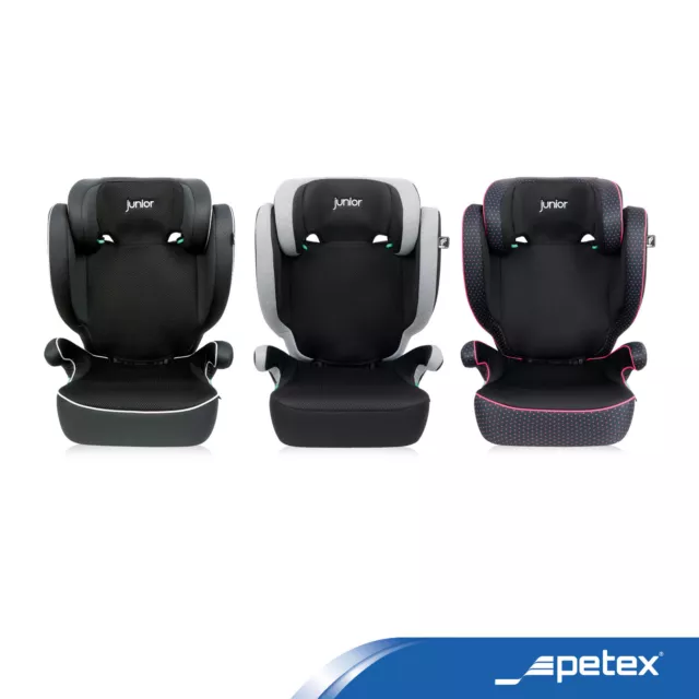 Auto-Kindersitz ISOFIX i-Size R129, 100-150cm, höhenverstellbar Basic Plus|PETEX