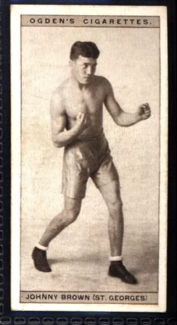 Ogden's Boxer in Aktion (1928) Johnny Brown - St. Georges #8