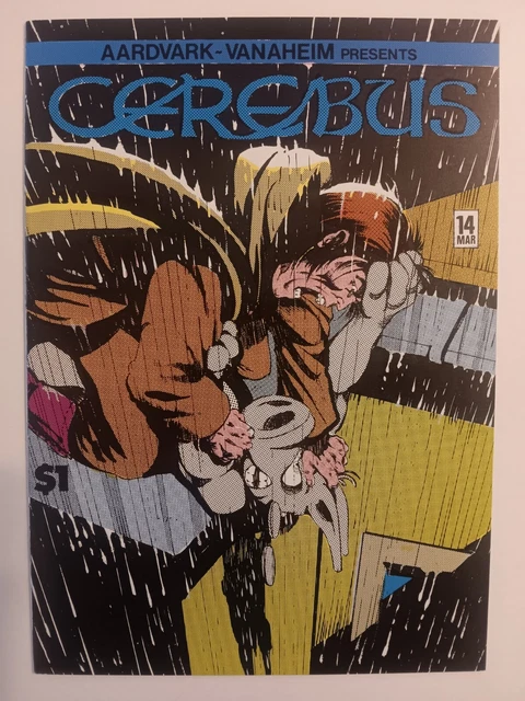 Cerebus # 14 Aardvark-Vanaheim 1980 Dave Sim Rare Indie