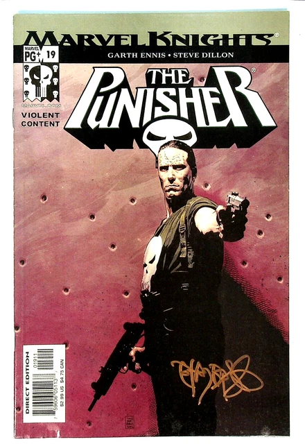 Punisher #19 Vol 4 Signed by Tim Bradstreet Marvel Comics 2001