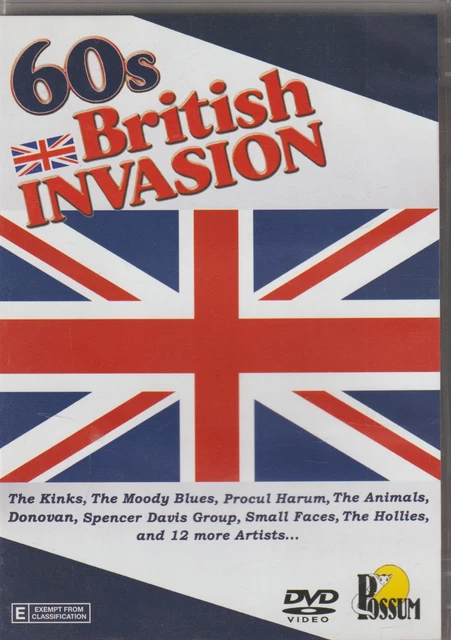 BRITISH INVASION: 5 Dvd Box Set (DVD) Still Sealed $100.09