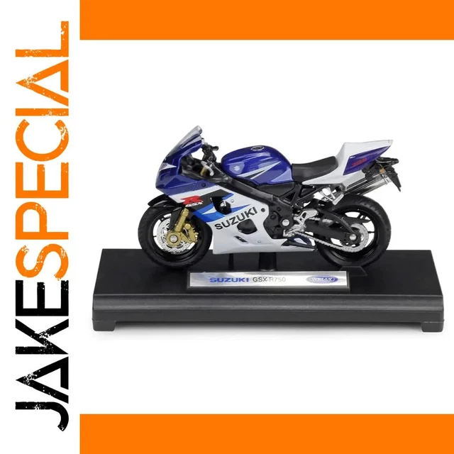 Moto miniature SUZUKI 750 GSXR échelle 1/18 ème - Collection
