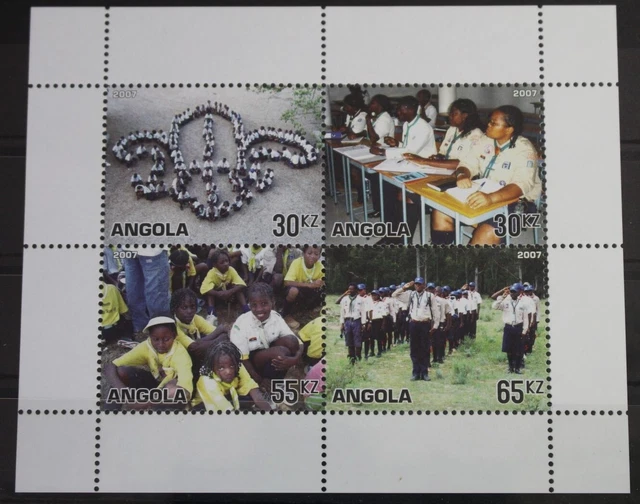 Angola 1781-1784 postfrisch Kleinbogen #WP036
