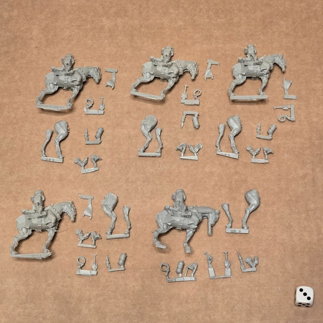 5 X DEATH Korps of Krieg Death Rider Squadron - Warhammer 40k [a3] £25. ...