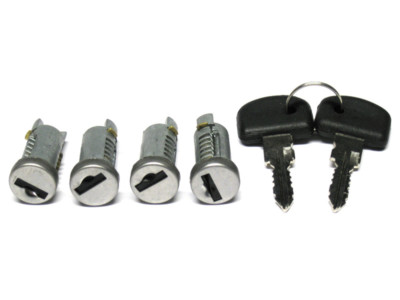 Set FIAT DUCATO 280/290 82-94 4x CILINDRETTI SERRATURA LUCCHETTO TÜRSCHLOß REP 