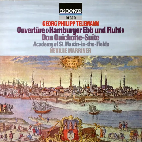 LP Telemann Ouvertüre »Hamburger Ebb Und Flut« / Don Quichotte-Suite GATEFOLD