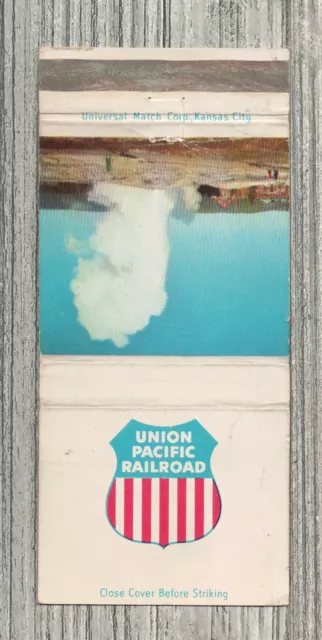 Matchbook Cover-Union Pacific Railroad-4644