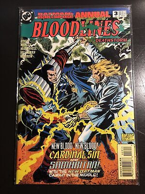 Bloodlines Batman Legends of the Dark Knight Annual 3 Deathstorm 1993