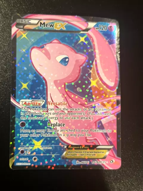 POKEMON • EX RC25/RC25 FULL ART PAPER RARE RADIANT LEGENDARY TREASURES  Meloette