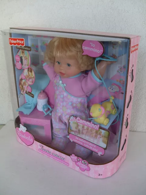 BIMBOLA TENERE CAREZZE doll bambola interactive muneca poup e