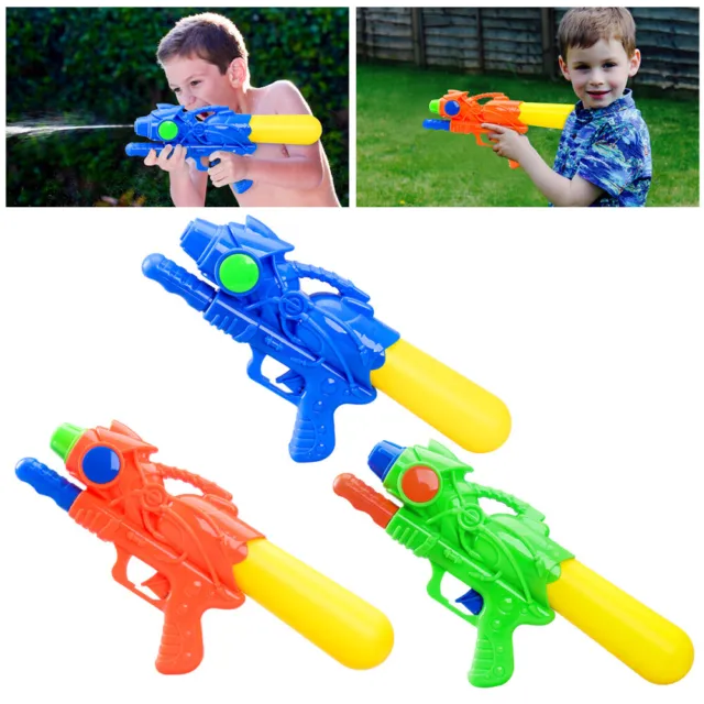 3 pz oggetti di scena sparatutto riutilizzabili pompa sicura giocattolo acqua per ragazzi