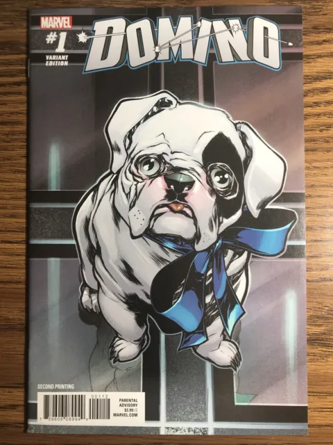 Domino Annual 1 Nm 2Nd Printing Variant Cover Marvel 2018