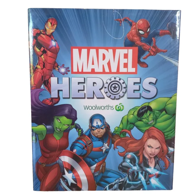 Woolworths Marvel Heroes Disc COMPLETE Set x42 Collector Case Album 2017