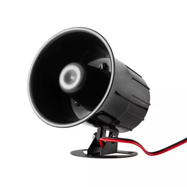 American Terminal Car Alarm System Viper Scytek Autopage Loud Mini Siren Speaker