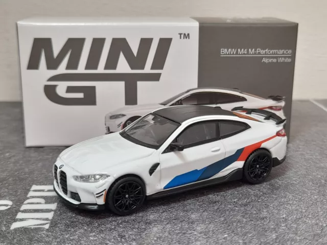 MINI GT 1:64 Model Car BMW M4 M-Performance (G82) Alloy Model Car #346 LHD