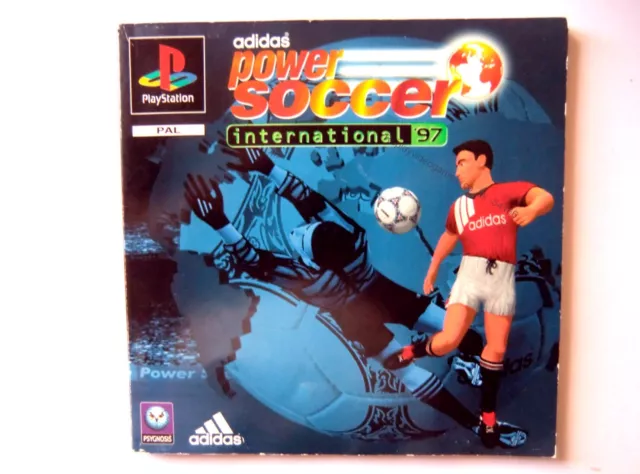 54166 Instruction Booklet - Adidas Power Soccer International '97 - Sony PS