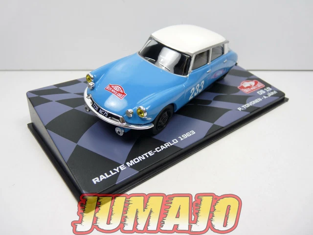 RMIT72 1/43 IXO Rallye Monte Carlo : CITROEN DS 19 1963 Toivonen