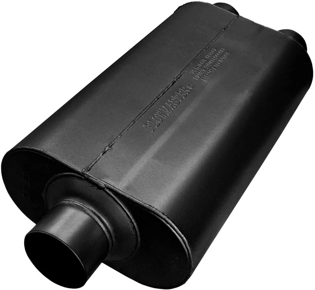 Flowmaster Super 50 Muffler 409S - 3.00 Center In / 2.50 Dual Out - Mild Sound