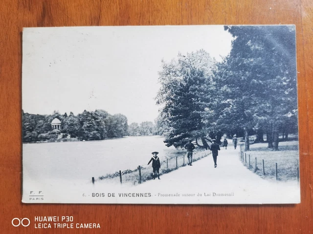 CPA - 75 - PARIS - BOIS DE VINCENNES - Promenade autour du Lac Daumesnil