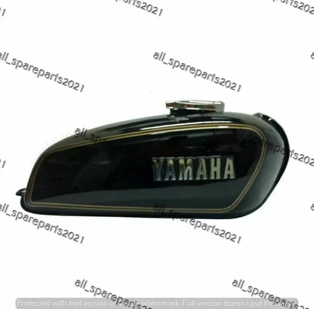 Yamaha Rx100 Rx125 Benzin Gas Benzin Tank Mit Deckel Kappe