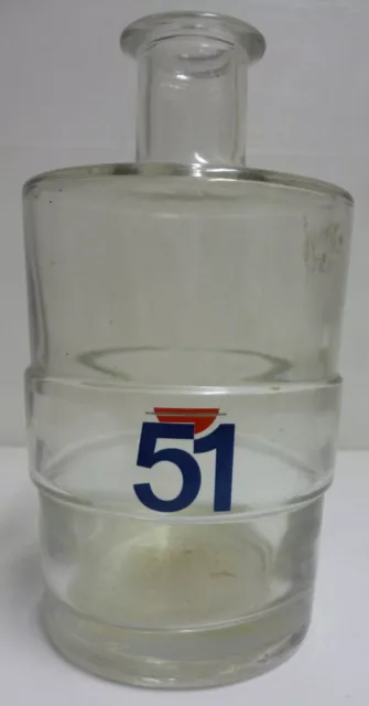 Ancienne Carafe A Eau Pastis 51 ,Ronde , Rugby , Vp72 *